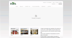 Desktop Screenshot of finchtea.com